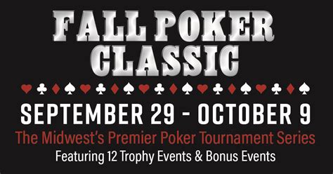 2022 Fall Coast Poker Classic Schedule .